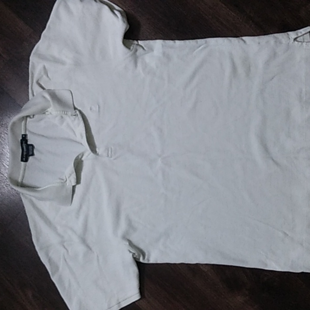 Men's Island Company Ivory Polo Size M